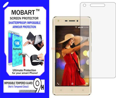 MOBART Impossible Screen Guard for INTEX LIONS 3(Pack of 1)