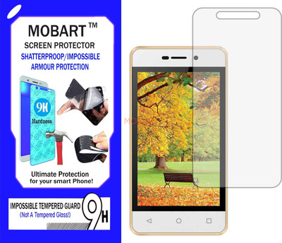 MOBART Impossible Screen Guard for INTEX AQUA 4G STRONG(Pack of 1)