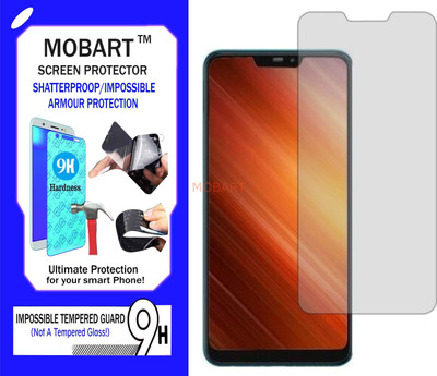MOBART Impossible Screen Guard for LAVA ZX(Pack of 1)