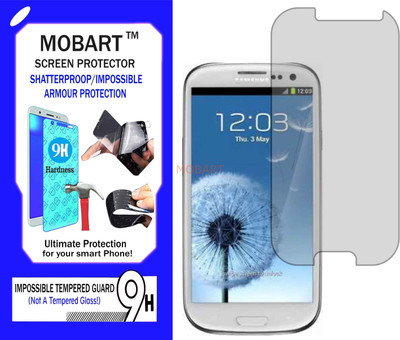 MOBART Impossible Screen Guard for I9300 (SAMSUNG GALAXY S3)(Pack of 1)