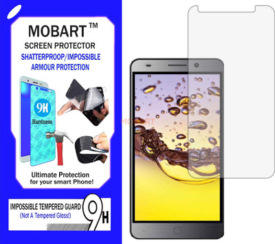 MOBART Impossible Screen Guard for INTEX AQUA SUPER(Pack of 1)