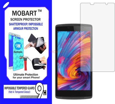 MOBART Impossible Screen Guard for INTEX AQUA CRAZE(Pack of 1)