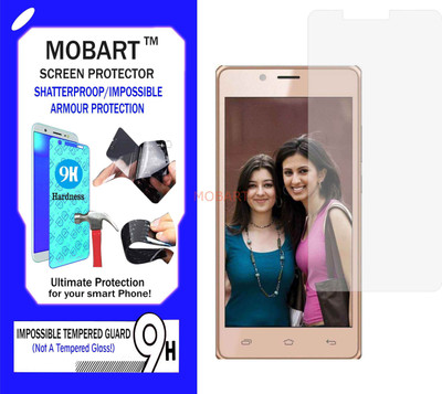 MOBART Impossible Screen Guard for INTEX AQUA STYLE 3(Pack of 1)