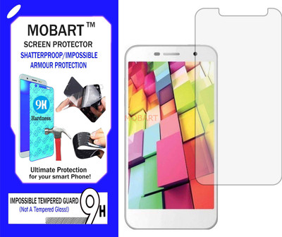 MOBART Impossible Screen Guard for INTEX AQUA 4G PLUS(Pack of 1)
