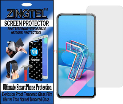 ZINGTEL Impossible Screen Guard for ASUS ZENFONE7 PRO(Pack of 1)