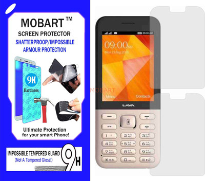 MOBART Impossible Screen Guard for LAVA GEM WAVE(Pack of 1)