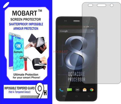 MOBART Impossible Screen Guard for LAVA IRIS X8(Pack of 1)