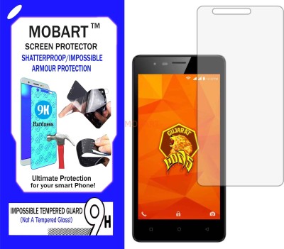 MOBART Impossible Screen Guard for INTEX AQUA LIONS 4G(Pack of 1)