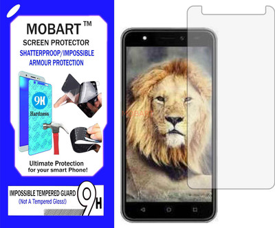 MOBART Impossible Screen Guard for INTEX AQUA LIONS T1(Pack of 1)