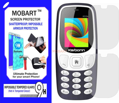 MOBART Impossible Screen Guard for KARBONN K310N(Pack of 1)