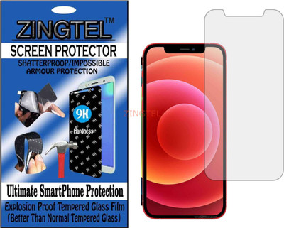 ZINGTEL Impossible Screen Guard for I PHONE 12 PRO(Pack of 1)
