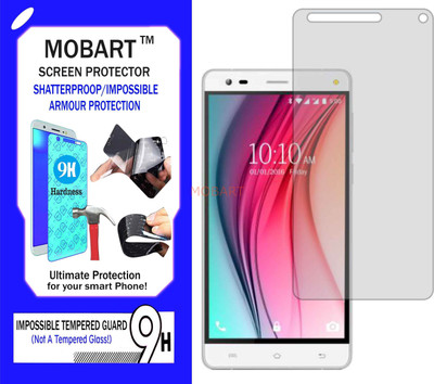 MOBART Impossible Screen Guard for LAVA V5(Pack of 1)