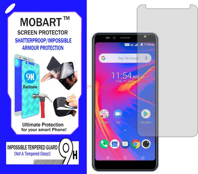 MOBART Impossible Screen Guard for KARBONN PLATINUM P9 PRO(Pack of 1)