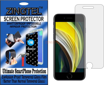 ZINGTEL Impossible Screen Guard for I PHONE SE 2(Pack of 1)
