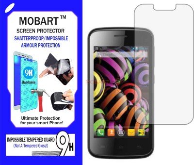 MOBART Impossible Screen Guard for INTEX Y12(Pack of 1)