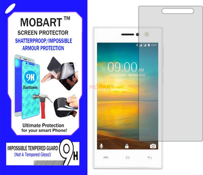 MOBART Impossible Screen Guard for LAVA A76 PLUS(Pack of 1)