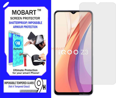 MOBART Impossible Screen Guard for VIVO IQOO Z3 5G(Pack of 1)