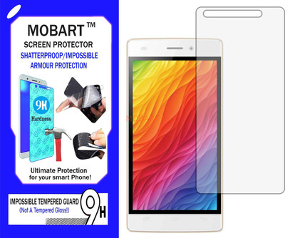 MOBART Impossible Screen Guard for INTEX ACE MINI(Pack of 1)