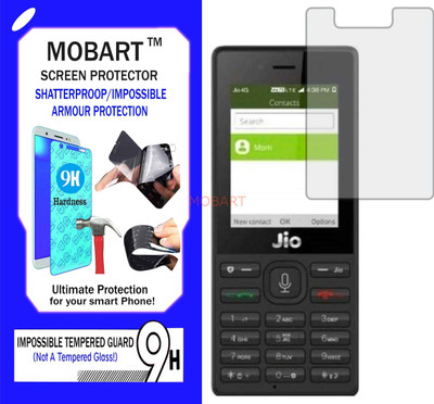 MOBART Impossible Screen Guard for JIO LYF F120(Pack of 1)