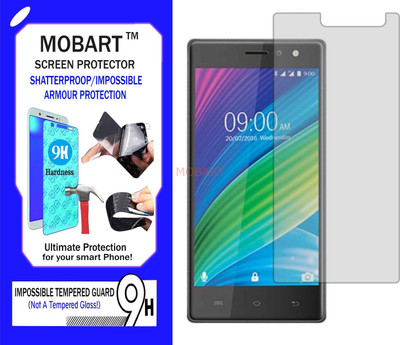 MOBART Impossible Screen Guard for LAVA X41 PLUS(Pack of 1)