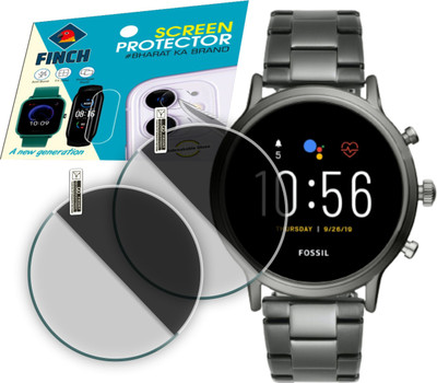 FINCH Screen Guard for Fossil The Carlyle HR Gen 5(Pack of 2)