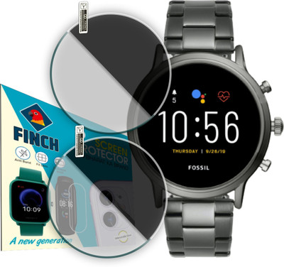 FINCH Screen Guard for Fossil The Carlyle HR Gen 5(Pack of 2)