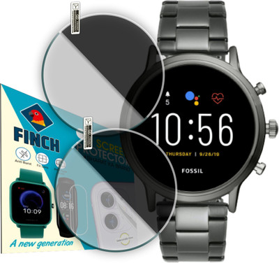 FINCH Screen Guard for Fossil The Carlyle HR Gen 5(Pack of 2)