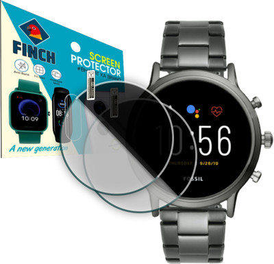 FINCH Screen Guard for Fossil The Carlyle HR Gen 5(Pack of 2)
