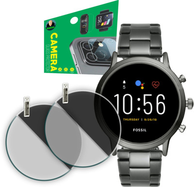 KANCHA Screen Guard for FOSSIL Gen 5 Carlyle HR FTW4024 Smartwatch(Pack of 2)
