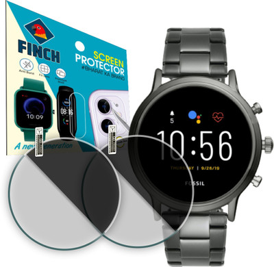 FINCH Screen Guard for Fossil The Carlyle HR Gen 5(Pack of 2)