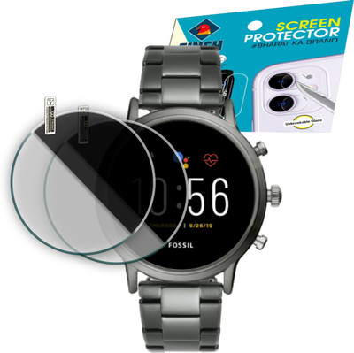 FINCH Screen Guard for Fossil The Carlyle HR Gen 5(Pack of 2)