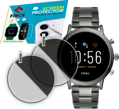 FINCH Screen Guard for Fossil The Carlyle HR Gen 5(Pack of 2)