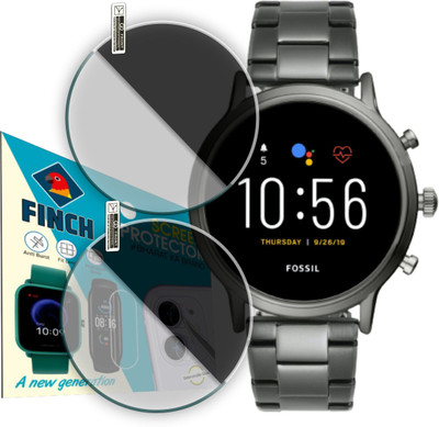 FINCH Screen Guard for Fossil The Carlyle HR Gen 5(Pack of 2)