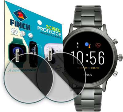 FINCH Screen Guard for Fossil The Carlyle HR Gen 5(Pack of 2)