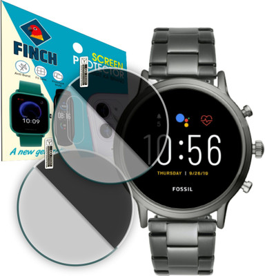 FINCH Screen Guard for Fossil The Carlyle HR Gen 5(Pack of 2)