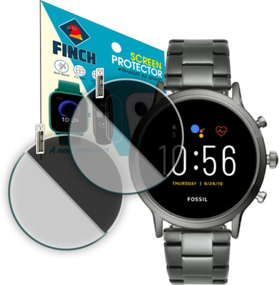 FINCH Screen Guard for Fossil The Carlyle HR Gen 5(Pack of 2)