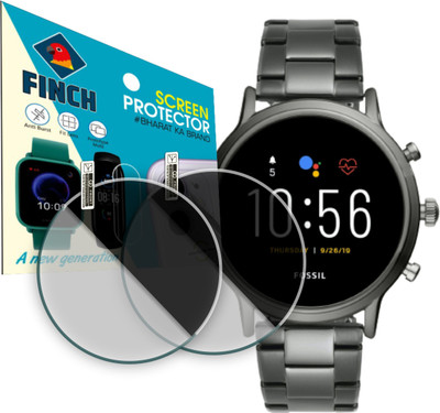 FINCH Screen Guard for Fossil The Carlyle HR Gen 5(Pack of 2)