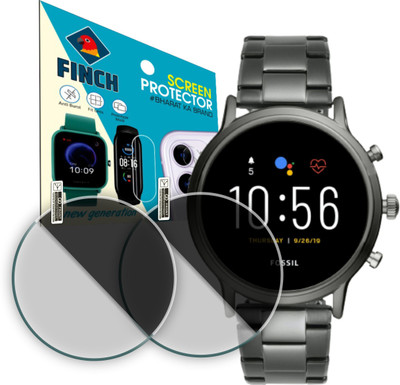 FINCH Screen Guard for Fossil The Carlyle HR Gen 5(Pack of 2)