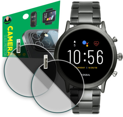 KANCHA Screen Guard for FOSSIL Gen 5 Carlyle HR FTW4024 Smartwatch(Pack of 2)
