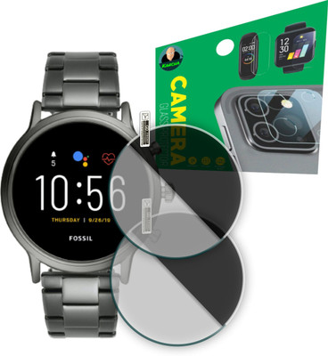 KANCHA Screen Guard for FOSSIL Gen 5 Carlyle HR FTW4024 Smartwatch(Pack of 2)
