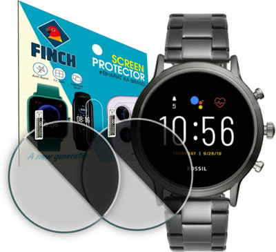 FINCH Screen Guard for Fossil The Carlyle HR Gen 5(Pack of 2)
