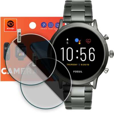 Olonga Screen Guard for FOSSIL Gen 5 Carlyle HR FTW4024 Smartwatch(Pack of 2)