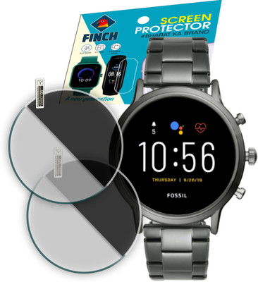FINCH Screen Guard for Fossil The Carlyle HR Gen 5(Pack of 2)