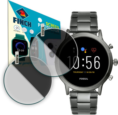 FINCH Screen Guard for Fossil The Carlyle HR Gen 5(Pack of 2)