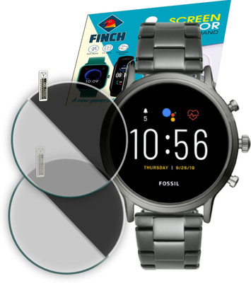 FINCH Screen Guard for Fossil The Carlyle HR Gen 5(Pack of 2)