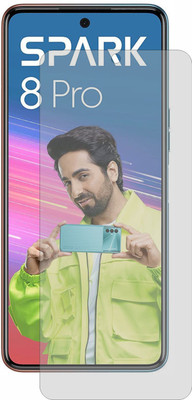 Clickbit Screen Guard for Tecno Spark 8 Pro(Pack of 1)