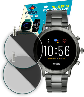 FINCH Screen Guard for Fossil The Carlyle HR Gen 5(Pack of 2)