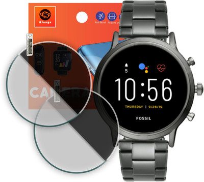 Olonga Screen Guard for FOSSIL Gen 5 Carlyle HR FTW4024 Smartwatch(Pack of 2)