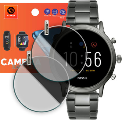 Olonga Screen Guard for FOSSIL Gen 5 Carlyle HR FTW4024 Smartwatch(Pack of 2)