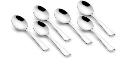 FNS International Casper Tea Spoon Set of 6 Pcs Stainless Steel Coffee Spoon Set(Pack of 6)